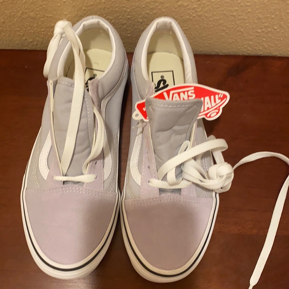 New size 6 grey vans boys
